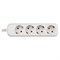 Колодка для удлинителя Эра КХ-4е, четырехместная, 16A, 220-230В, IP20, 3500Вт, с заземлением, белая 60264 - фото 110594 Колодка для удлинителя Эра КХ-4е, четырехместная, 16A, 220-230В, IP20, 3500Вт, с заземлением, белая 60264 - фото 110594