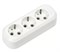 Колодка для удлинителя Smartbuy SBE-16-3-00-Z, трехместная, 16А, 250В, IP20, с заземлением, АБС-пластик, белая 54412 - фото 110933 Колодка для удлинителя Smartbuy SBE-16-3-00-Z, трехместная, 16А, 250В, IP20, с заземлением, АБС-пластик, белая 54412 - фото 110933