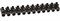 Колодка клеммная Navigator 71013 NTB-UPP-S12-10/BL, 2.5х10мм2, 12 пар, 10А, полиэтилен, черный 50393 - фото 110954