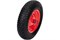 Колесо ECO WB-P122 надувное, с подшипником 20мм, диаметр 380мм, для тачки с осью 20х90мм 90641