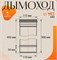 Труба дымохода диаметр 110мм, длина 1м, нержавеющая сталь (AISI 430/0.5мм) 91239