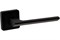 Ручки дверные CODE DEKO H-22105-A-BLM, на планке, матовый черный 89733