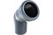 Отвод для внутренней канализации,  32мм, 45 градусов, полипропиленовый, серый 29735