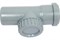 Ревизия для внутренней канализации,  50мм, полипропиленовая, серая 12