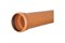 Труба для наружной канализации, диаметр 160мм, длина 0.5м, толщина стенки 4мм, полипропиленовая, оранжевая 60318