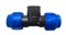 Тройник компрессионный переходной Valfex 20х20х1/2" НР(ш) для ПНД (ПЭ) труб, полиэтиленовый 16324
