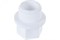 Заглушка комбинированная PPRC 25x3/4" НР(ш), резьбовая, полипропиленовая, белая 14067