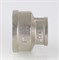 Муфта переходная Valtec 1/2"х3/8", ВР(г) внутренняя/внутренняя, латунная никелированная 54936