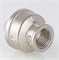 Муфта переходная Valtec 1/2"х3/8", ВР(г) внутренняя/внутренняя, латунная никелированная 54936