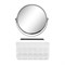 Зеркало косметическое САНАКС 75273, с регулировкой положения, увеличительное, настольное, диаметр 150мм 57453