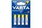 Элемент питания (батарейка) VARTA ENERGY LR03/286 BL4, мизинчиковый, щелочной, 1.5В, 4шт. в блистере 88913
