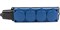 Колодка для удлинителя NE-AD 4144, четырехместная, 16A, 220-240В, IP54, 3500Вт, с заземлением, с заглушкой, каучук, синий 90705