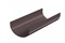 Желоб водосточный, 125/82мм, 3м, пластиковая ПВХ, RAL 8017 коричневый 30945