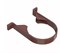 Хомут для желоба водосточного, 125/82мм, пластиковый ПВХ, RAL 8017 коричневый 30961