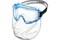 Очки защитные ЗУБР Панорама, панорамные, в комплекте со щитком, непрямая вентиляция,  прозрачные линзы 81569