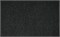 Коврик придверный Floor mat (Траффик), 50x80см, влаговпитывающий, черный 4855