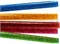 Стержень клеевой длоя термопистолета Engy 7586, 7ммx100мм, 6шт в наборе, цветные, с блестками 78572