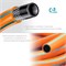 Шланг поливочный Grinda PROLine FLEX 3 429008-1/2-25, 1/2дюйма, 25м, ПВХ, трехслойный, армированный, морозоустройчивый, оранжевый 79948