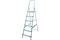 Лестница стремянка НОВАЯ ВЫСОТА NV 1110106, 6 ступеней, высота 3.25м, алюминиевая 67728