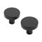 Ручка-кнопка мебельная StahlBuro Knob AP2401, BL матовый черный, за шт. 90120