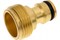 Адаптер GRINDA PROLine BE-34, 3/4", штуцерный, с внешней резьбой, латунный 22429