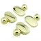 Крепёж для зеркал/зеркалодержатель Ракушка KL-2005, золото, набор 4шт. 39516