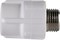 Муфта комбинированная PPRC 25x1" НР(ш), полипропиленовая, белая 88515