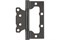 Петля накладная (бабочка) VETTORE FLUSH, 125х75х2.5-B2, цвет черный никель 80758