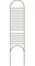Шпалера садовая Green Line Решетка мелкая, 2.22x0.5м, разборная, металлическая, зеленая 34200