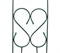 Шпалера садовая Green Line Узорная, 1.33x0.32м, металлическая, зеленая 38490