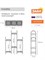Подставка для цветов Лира 36 ПДЦЛИ36 Б, 550x170x755мм, 6 корзин, стальная, белый 92940