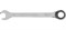 Ключ комбинированный MATRIX PROFESSIONAL 14811, 18мм, трещоточный, CrV зеркальный хром 42401