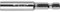 Адаптер Зубр Мастер для бит 60мм, цельный, магнитный - фото 15264