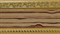 Карниз ЕСЕНИН 3-х рядный 3м золото зебра - фото 15844