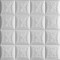 Плитка  потолочная инжекционная Люкс Формат, 50x50см, бесшовная, пенополистирол, Сириус, белая, упаковка 8шт. (2м2) - фото 17025