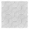 Плитка  потолочная инжекционная Люкс Формат, 50x50см, бесшовная, пенополистирол, Фламенко, белая, упаковка 8шт. (2м2) - фото 17050