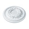 Розетка потолочная Лагом Формат Р200А, диаметр 200мм, инжекционный пенополистирол, белая - фото 17318