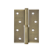 НМ Петля сталь 750-4" без колпачка (Бронзовое покрытие) (Левая) размер: 100x75x2,5 - фото 19367