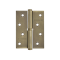 НМ Петля сталь 750-4" без колпачка (Бронзовое покрытие) (Правая) размер: 100x75x2,5 - фото 19370