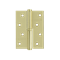НМ Петля сталь 750-4"РВ без колпачка (Латунное покрытие) (Левая) размер: 100x75x2,5 - фото 19379