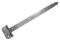 Петля-стрела ПС- 670 мм без покрытия г. Кунгур - фото 20175