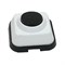 Кнопка звонка белая с черной кнопкой (монтажная пластина) 0.4А Schneider А1 0,4-011 - фото 22760