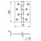 Петля универсальная 4B/P 100x70x2 AB (бронза) ПАКЕТ 49411 - фото 25659 Петля универсальная 4B/P 100x70x2 AB (бронза) ПАКЕТ 49411 - фото 25659