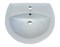 Раковина/умывальник Аттика 48, 480x415мм, навесная, с хромированным обрамлением, без комплектации, Sanita 53605