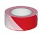Лента сигнальная оградительная Сибртех, 50ммx200м, красно-белая, рулон - фото 29459