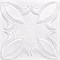 Плитка  потолочная экструзионная Лагом декор Формат 1602, 50x50см, пенополистирол, белая, упаковка 8шт. (2м2) - фото 29467