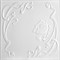Плитка  потолочная экструзионная Лагом декор Формат 5302, 50x50см, пенополистирол, белая, упаковка 8шт. (2м2) - фото 29484