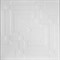 Плитка  потолочная экструзионная Лагом декор Формат 5602, 50x50см, пенополистирол, белая, упаковка 8шт. (2м2) - фото 29485
