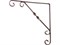 Кронштейн декоративный Сибртех, 250x250мм, коричневый - фото 29978