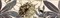 Бордюр Лиана 1 274961 7x25см, для плитки настенной керамической облицовочной, глянцевый, бежевый с рисунком листья - фото 30646